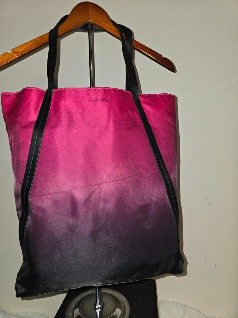 Calvin Klein Pink/Black Ombre Totebag